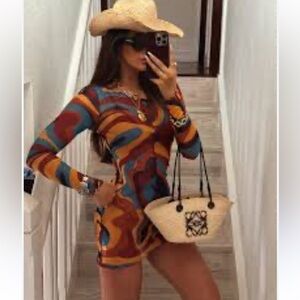 Agua Bendita x Tropic of C Hadley mini dress